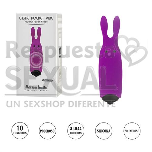 Lastic Pocket Vibe bala vibradora estimuladora de clitoris Violeta
