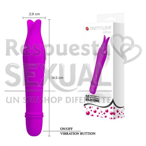 Estimulador vaginal con 10 modos de vibracion
