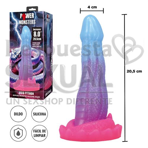 Monster Void Python - dildo realistico con sopapa