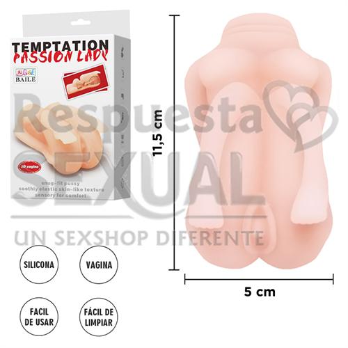 Masturbador masculino de TPR Material con funcion de apretar y encoger