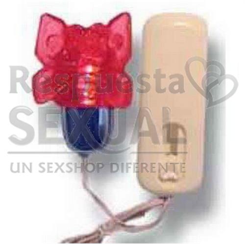 Vibrador estimulador micro mariposa