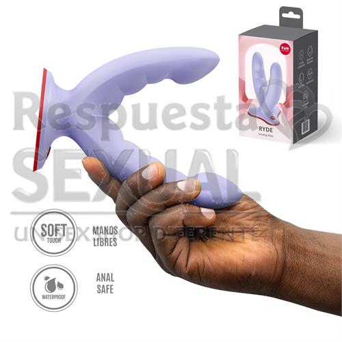 Ryde dildo con sopapa para doble penetracion