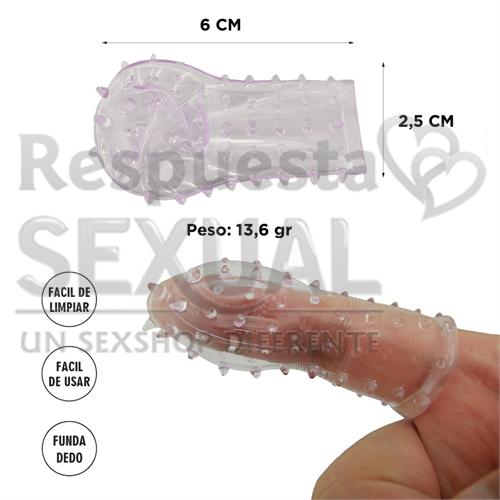 Funda para dedo de siliocona